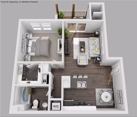 Unit 1132 0832 floor plan